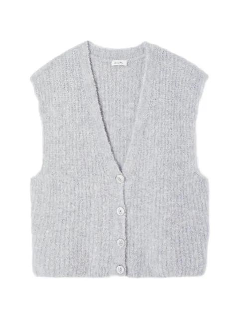 Zolly sleeveless cardigan by AMERICAN VINTAGE