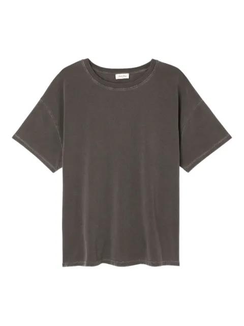 boat neck pymaz T-shirt by AMERICAN VINTAGE