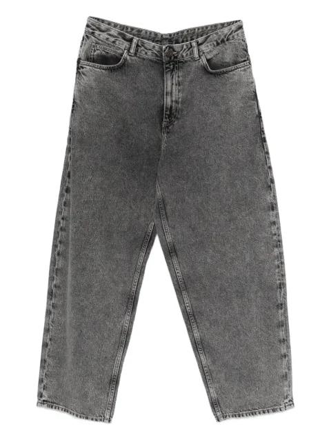 buttoned wide-leg jeans by AMERICAN VINTAGE
