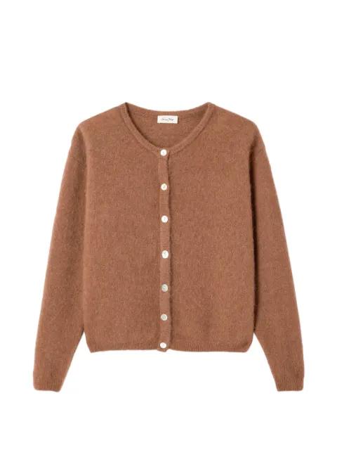 crew-neck cardigan by AMERICAN VINTAGE