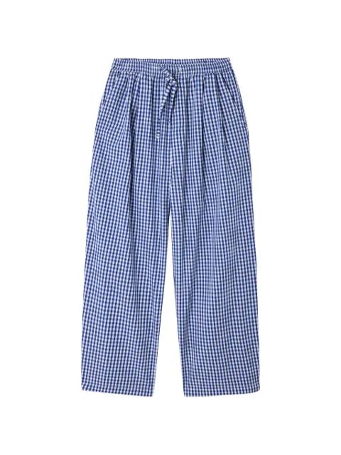gingham balloon palazzo pants by AMERICAN VINTAGE