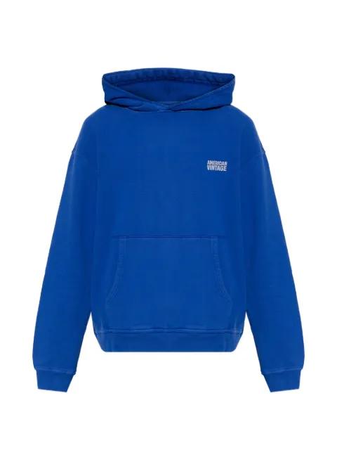 hoodied pocket sweatshirt by AMERICAN VINTAGE