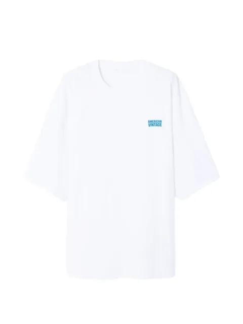 logo-print Gixy T-shirt by AMERICAN VINTAGE