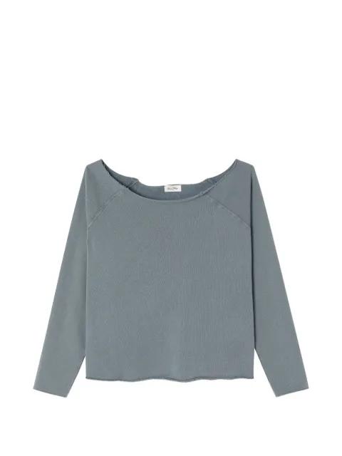 raw-cut boat-neck sweater by AMERICAN VINTAGE
