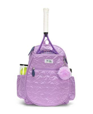 Girls' Big Love Tennis Backpack/Quilted Tennis Balls - Little Kid by AME&LULU