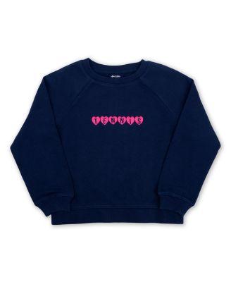 Unisex On The Court Sweatshirt XL/Tennis Hearts by AME&LULU