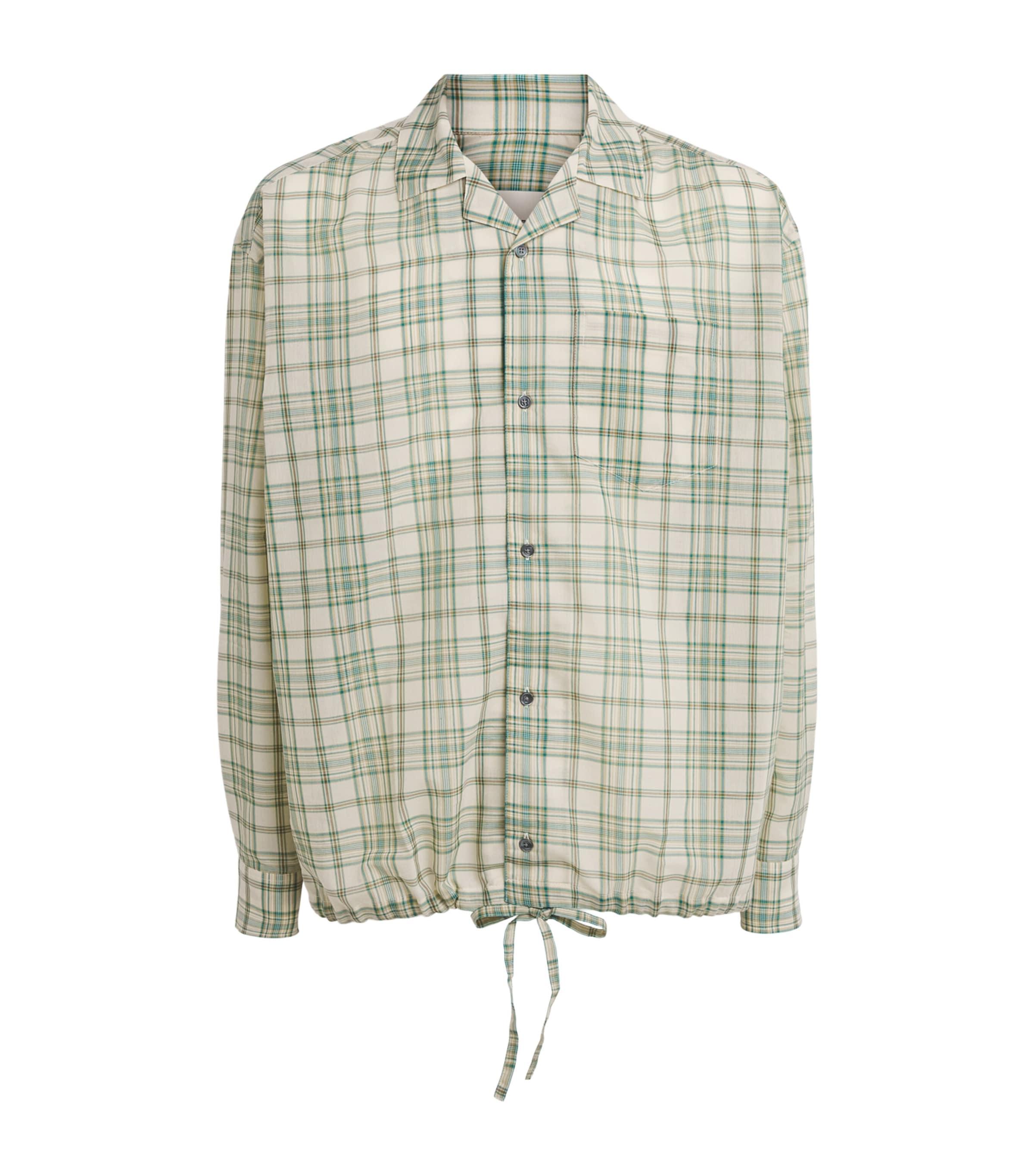 AMI Paris Check Boxy Shirt by AMI