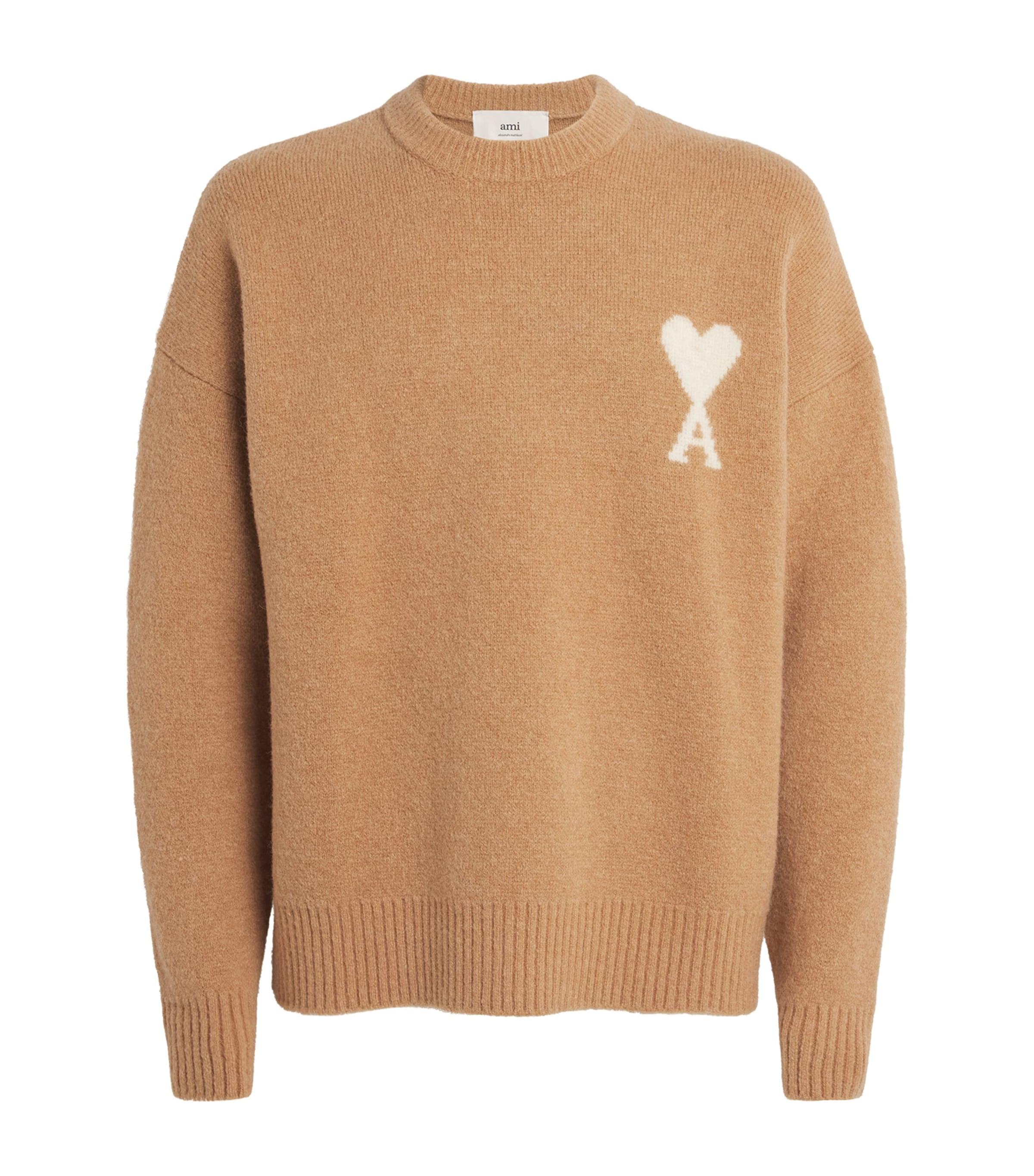 AMI Paris Cotton Ami de Coeur Sweatshirt by AMI