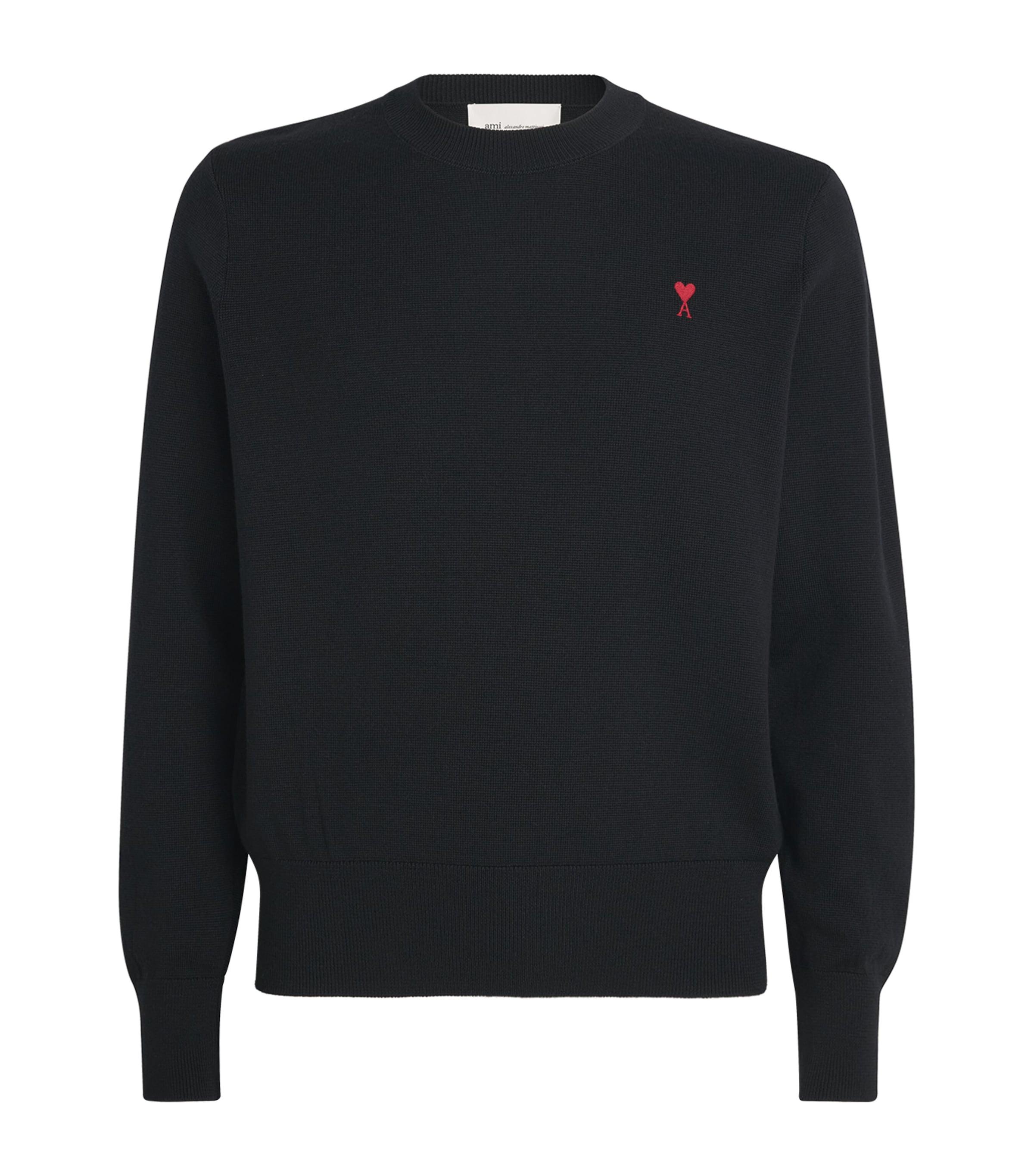 AMI Paris Wool Ami de Coeur Sweater by AMI