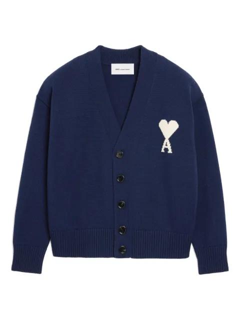 Ami De Coeur V-neck cardigan by AMI