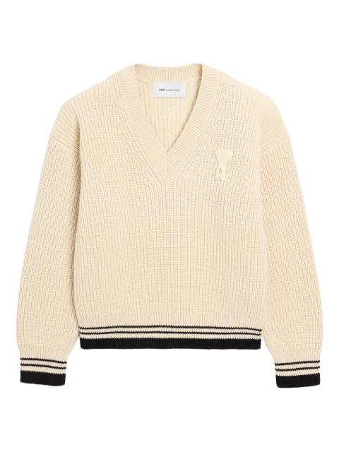 Ami De Coeur V-neck sweater by AMI