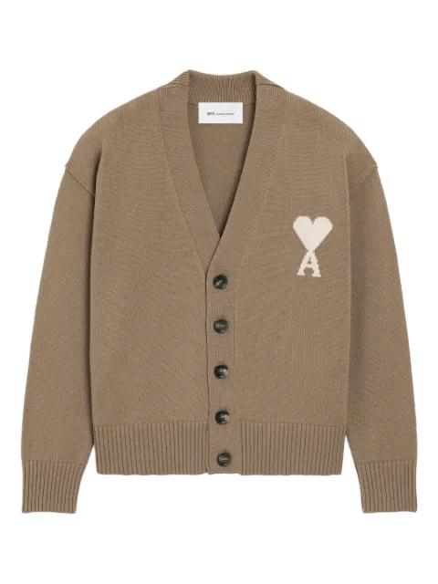 Ami De Coeur cotton knit cardigan by AMI