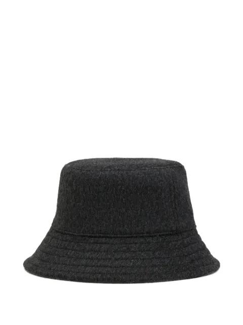 Ami De Coeur embossed wool bucket hat by AMI