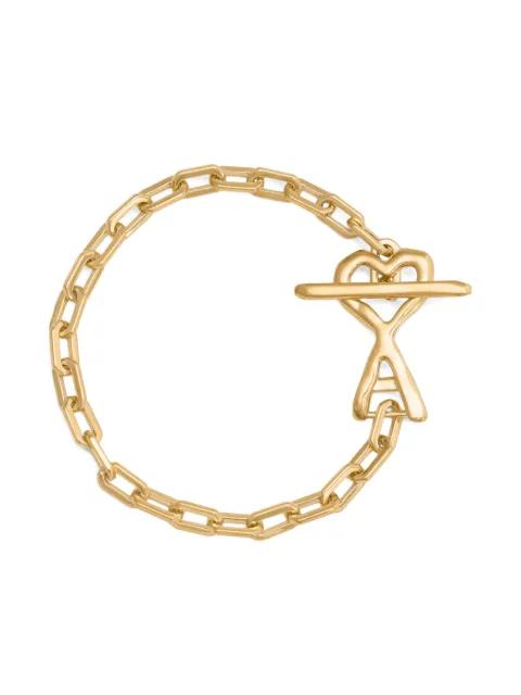 Ami De Coeur hammered bracelet by AMI