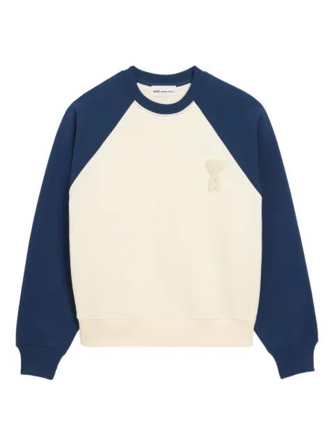 Ami De Coeur knitted-patch sweatshirt by AMI