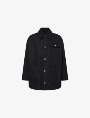 Ami Worker Woven Jacket by AMI