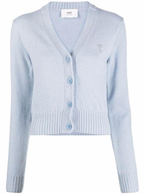Ami de Coeur V-neck cardigan by AMI