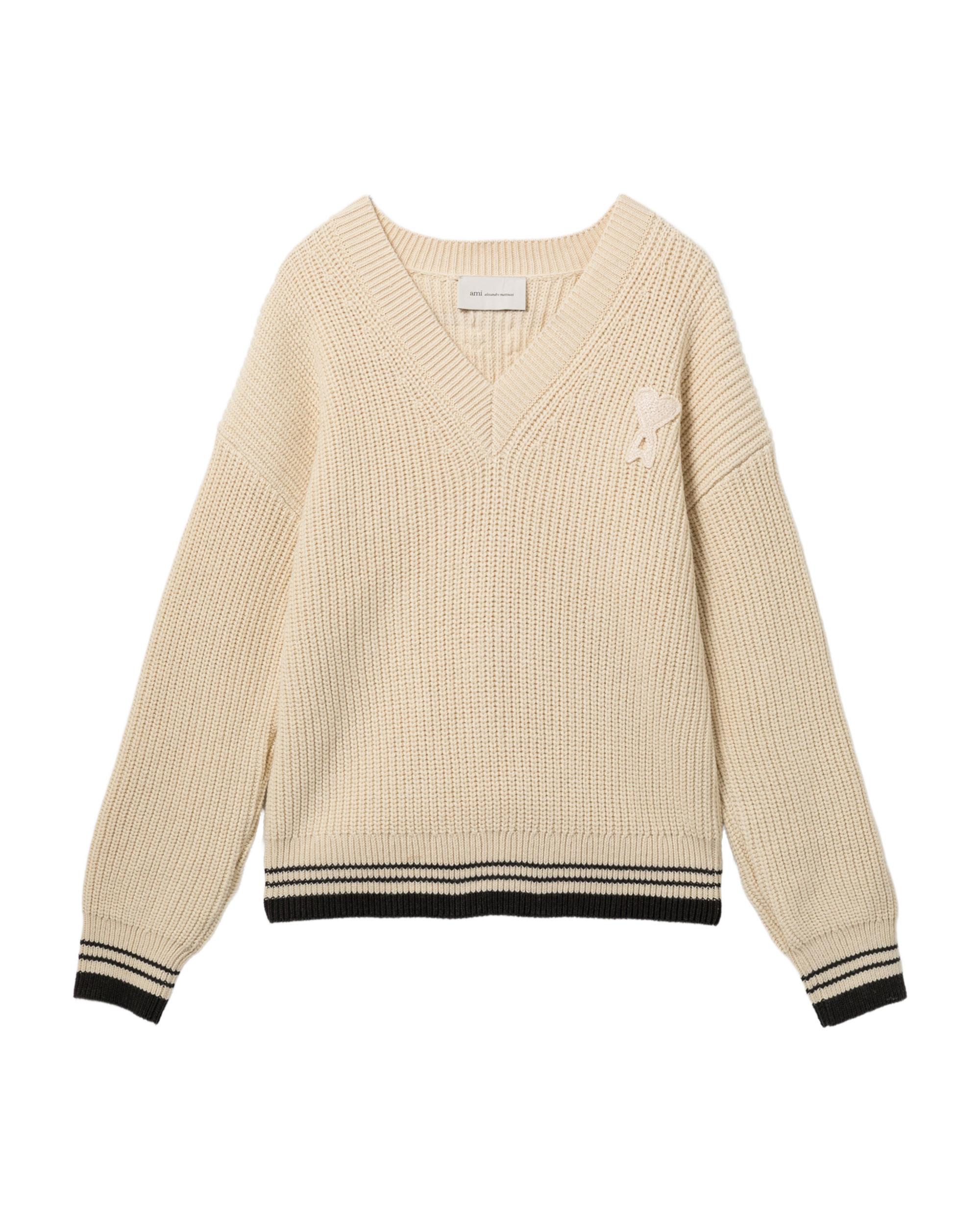 Ami de Coeur V-neck sweater by AMI