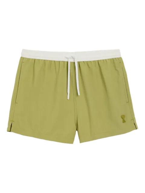 Ami de Coeur drawstring swim shorts by AMI