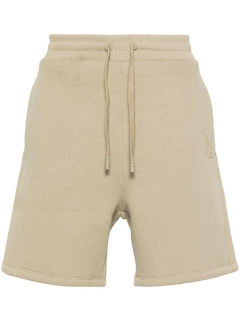 Ami de Coeur drawstring track shorts by AMI