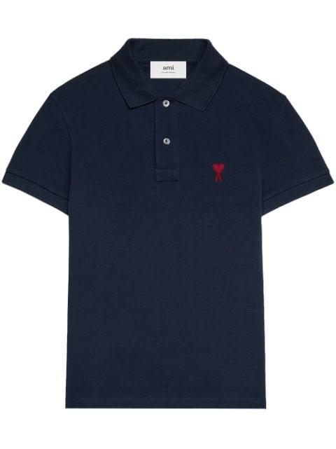 Ami de Coeur embroidered-logo polo shirt by AMI