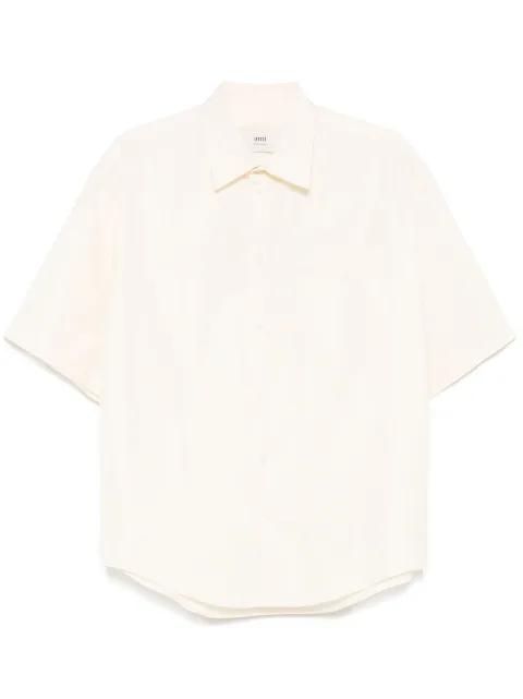 Ami de Coeur-embroidered shirt by AMI