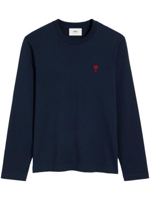 Ami de Coeur long-sleeved T-shirt by AMI