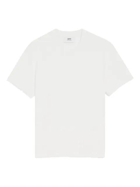Ami de Coeur-motif organic cotton T-shirt by AMI