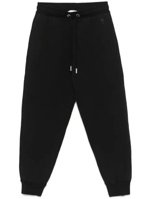 Ami de Coeur-motif track pants by AMI