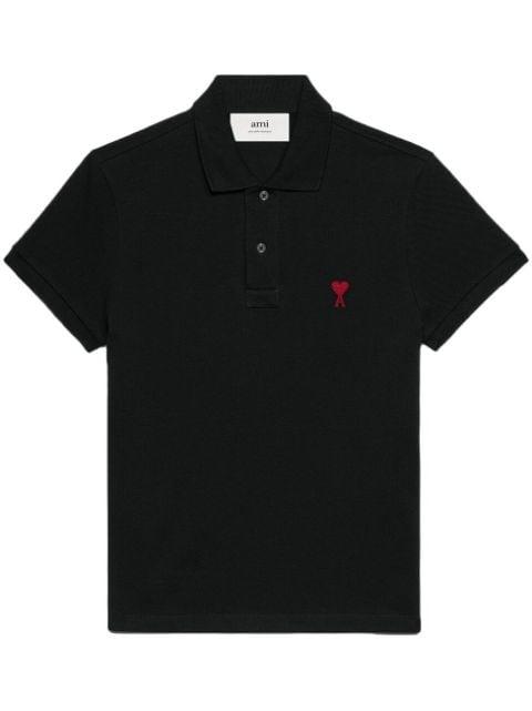 Ami de Coeur piqué polo shirt by AMI