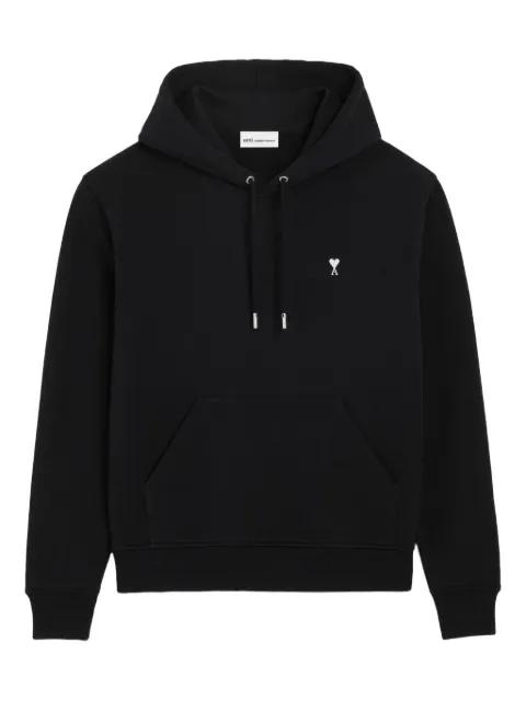 Ami de Coeur ribbed cuffs hoodie by AMI