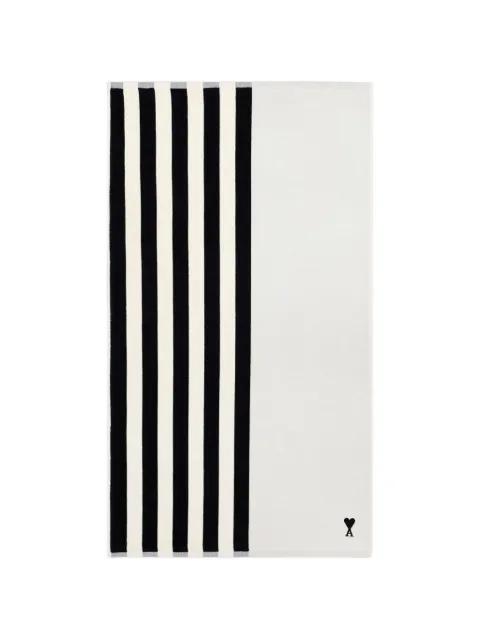 Ami de Coeur striped beach towel by AMI