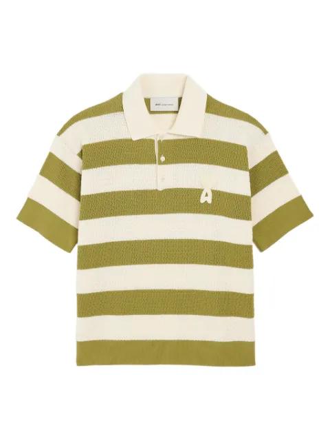 Ami de Coeur striped polo shirt by AMI