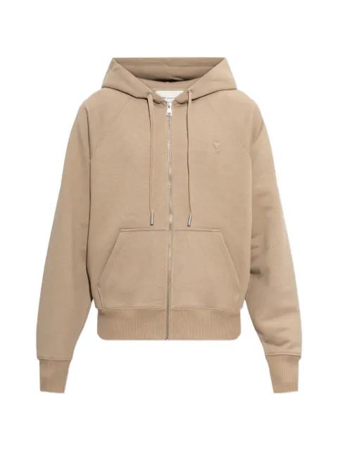 Ami de Coeur zip-up hoodie by AMI