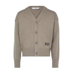 Ami embroidered cardigan by AMI