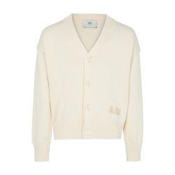 Ami embroidered cardigan by AMI