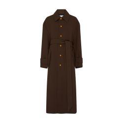 Belted long coat by AMI