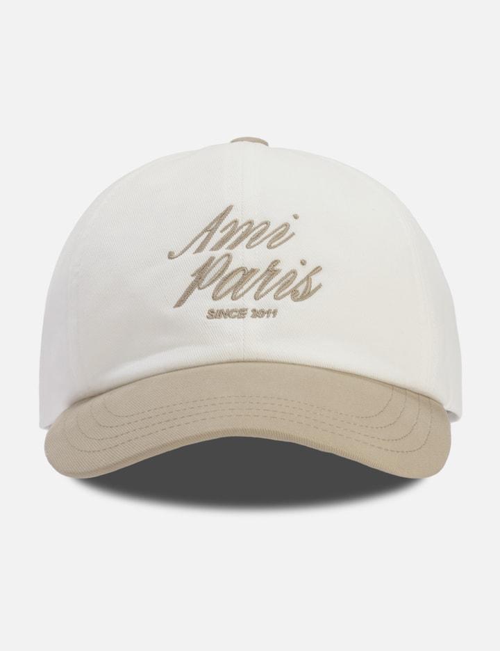 Bicolor Cotton Ami Paris Cap by AMI