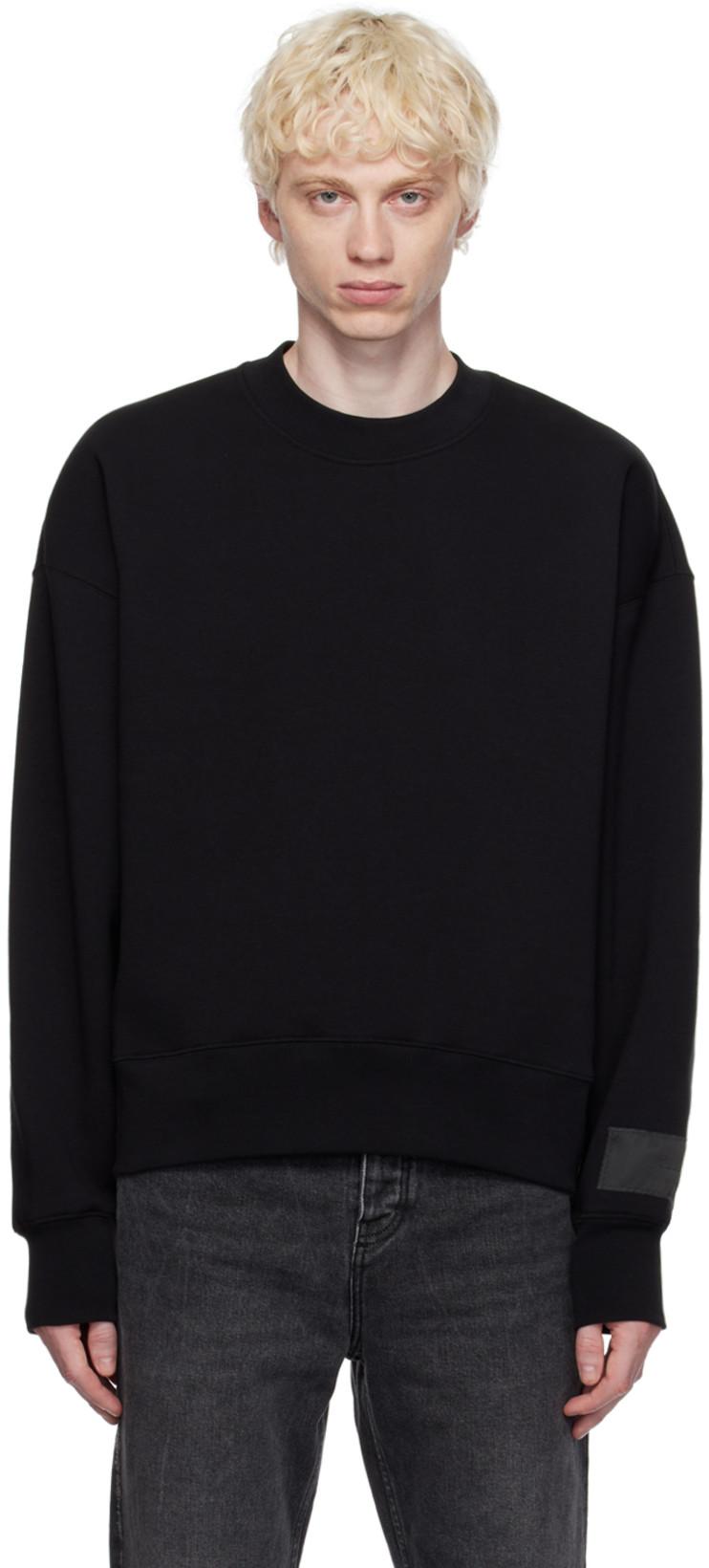 Black Crewneck Sweatshirt by AMI