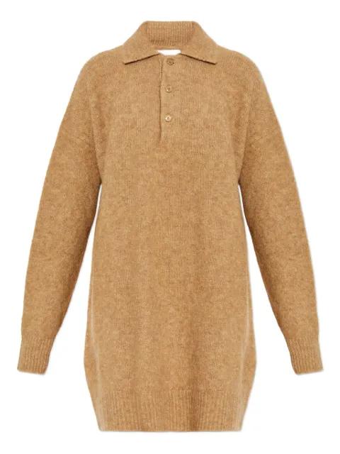 Buttoned collared dress by AMI