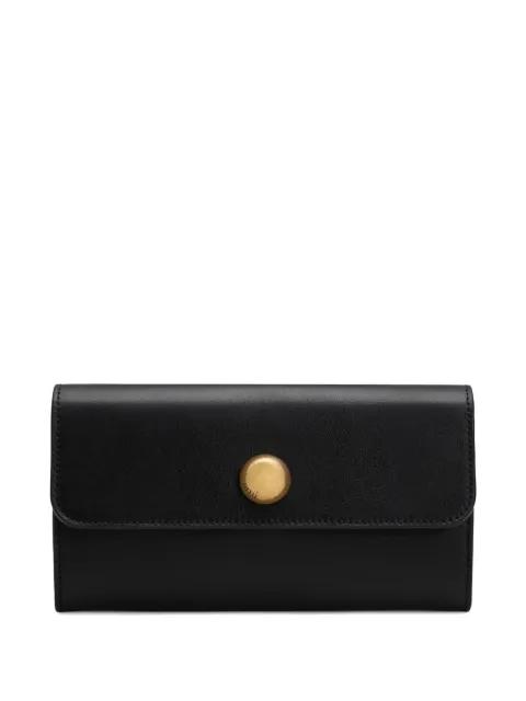 Carrousel leather continental wallet by AMI
