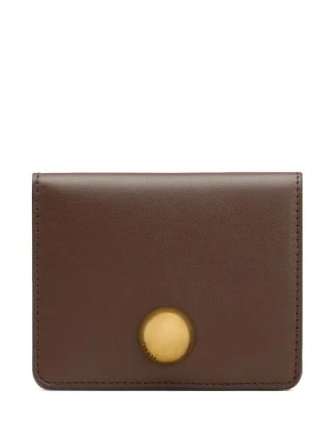 Carrousel leather wallet by AMI