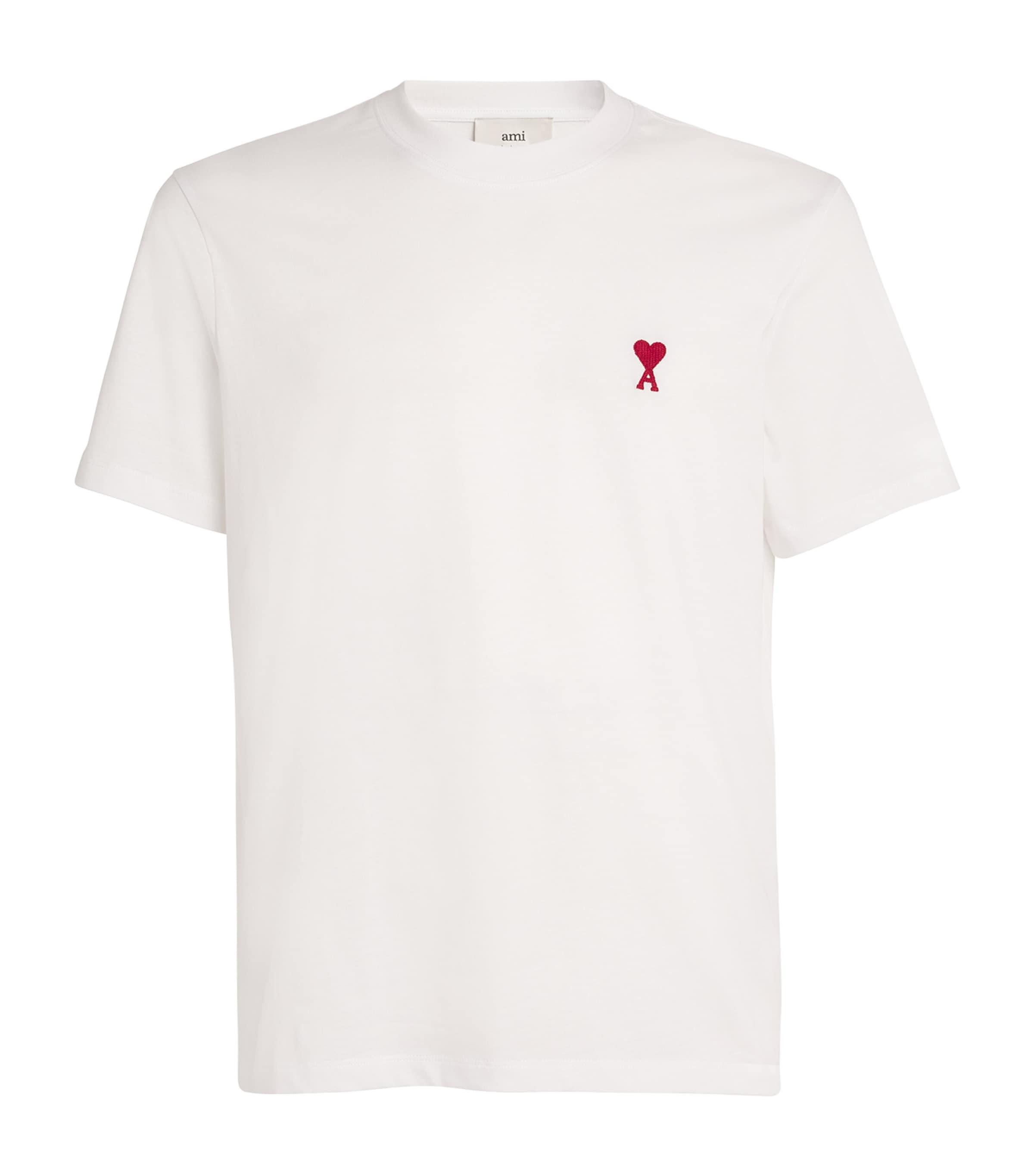 Cotton Ami de Coeur T-Shirt by AMI