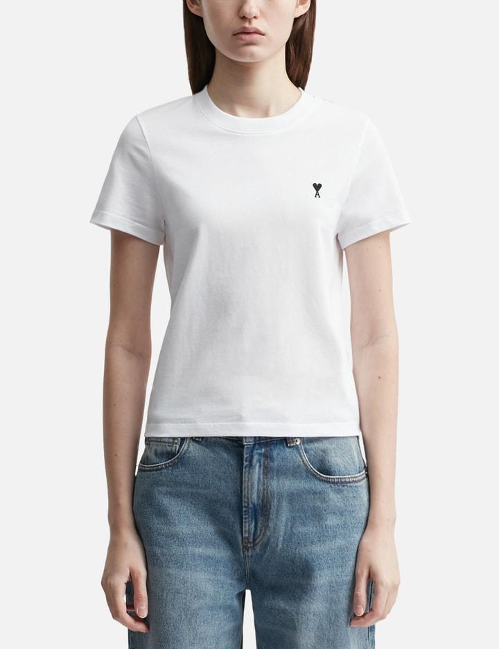 Cropped Contrasted ADC T-Shirt by AMI