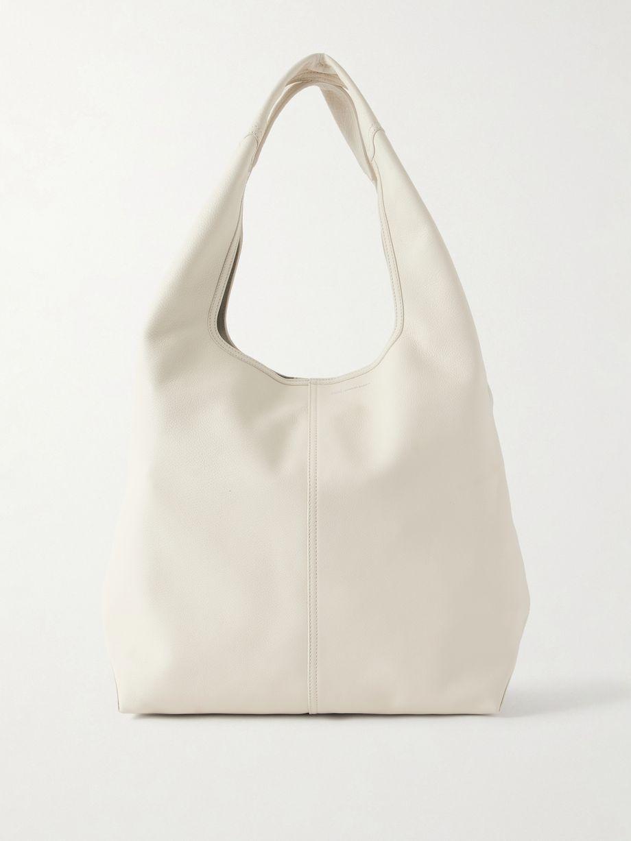 Etienne leather shoulder bag by AMI