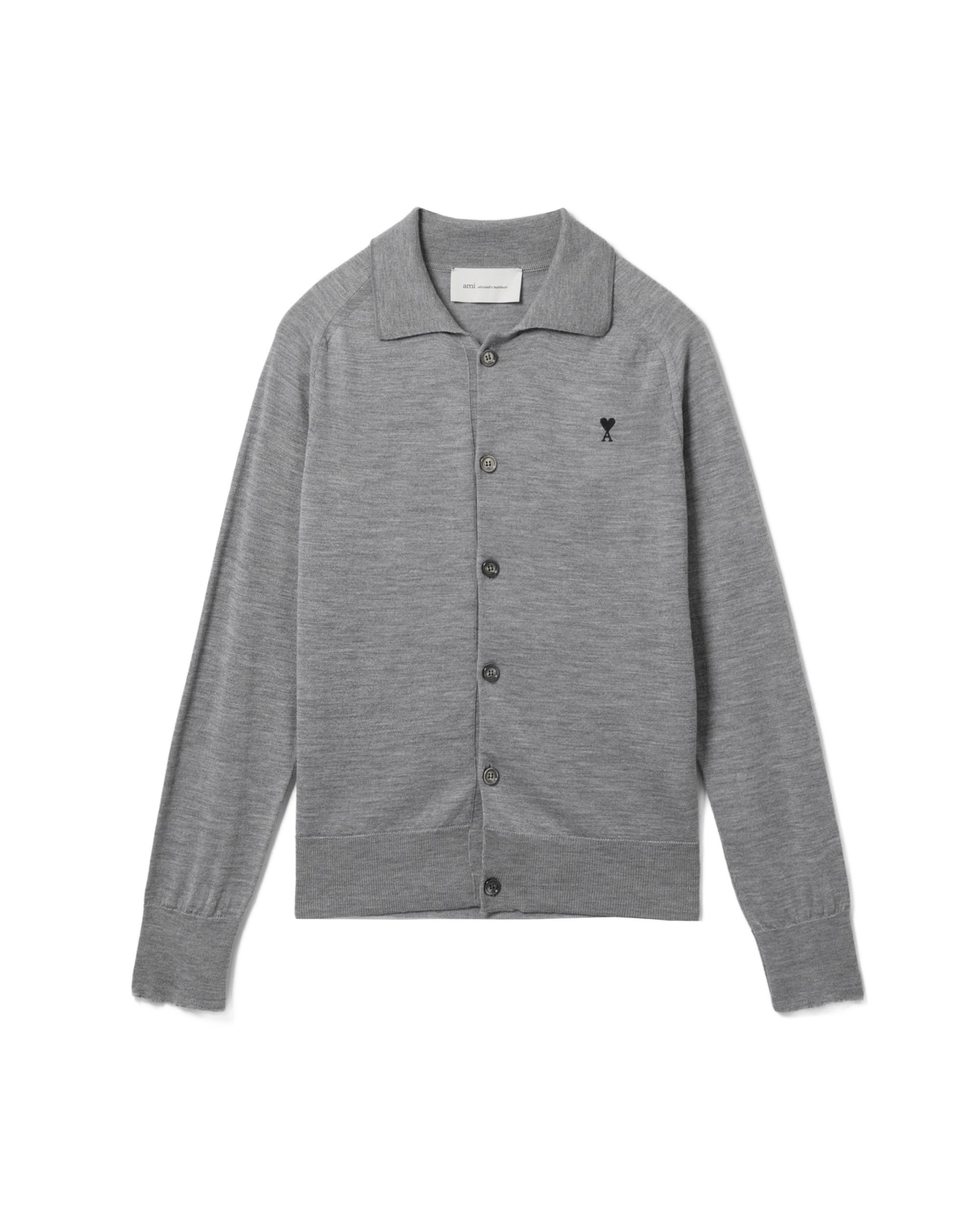 Logo cardigan by AMI