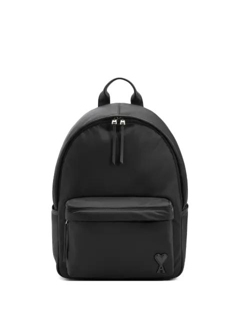 Marcel logo-detail backpack by AMI