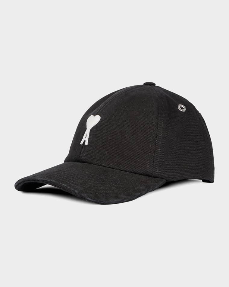 Men's Ami De Coeur Felt Logo Baseball Cap by AMI