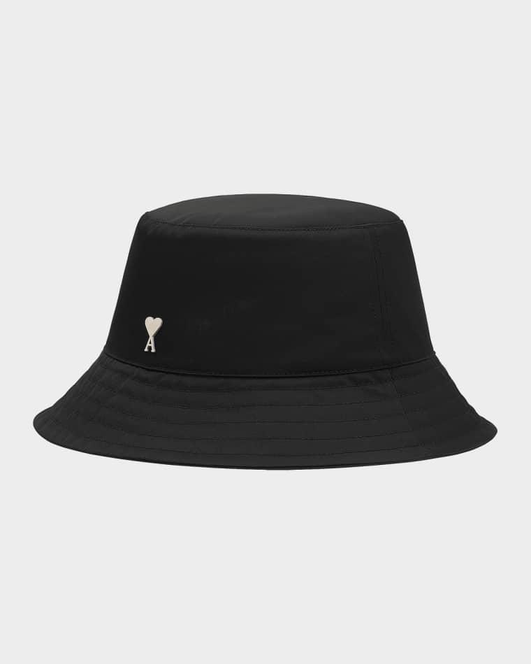 Men's Ami de Coeur Nylon Bucket Hat by AMI
