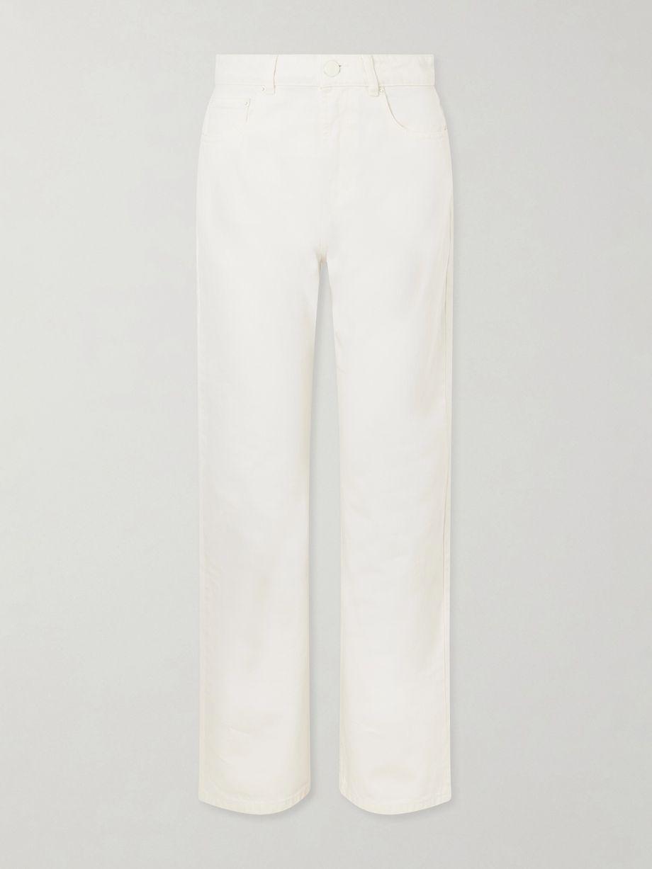 Mid-rise wide-leg jeans by AMI